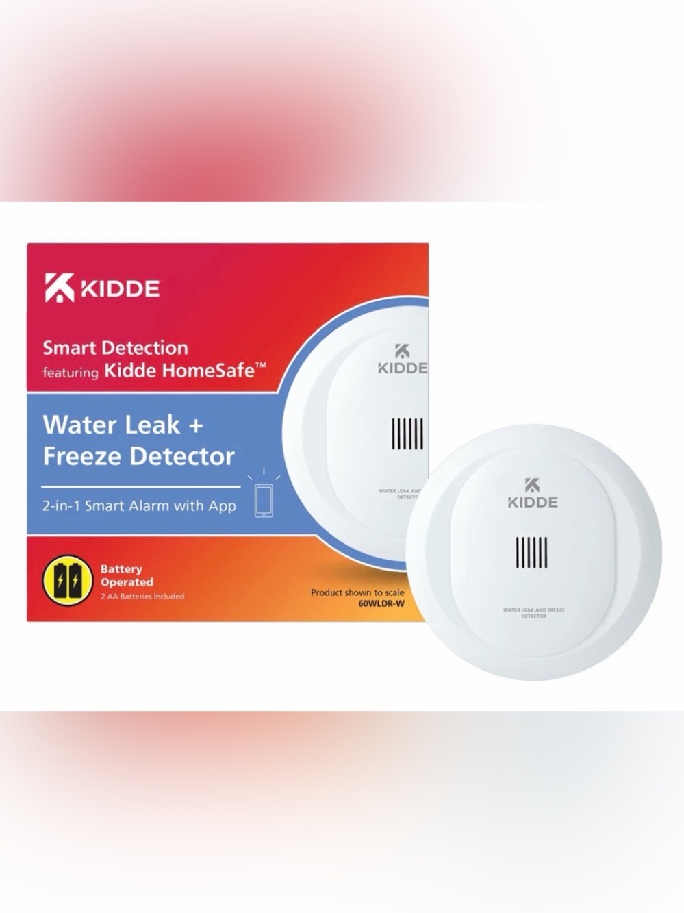 Kidde Water Leak + Freeze Detector